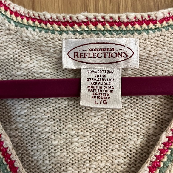 Vintage NORTHERN REFLECTIONS floral cardigan - Picture 3 of 7